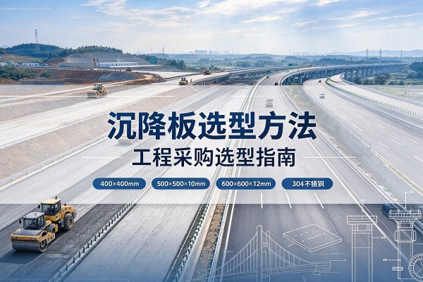 红古沉降板选择方法