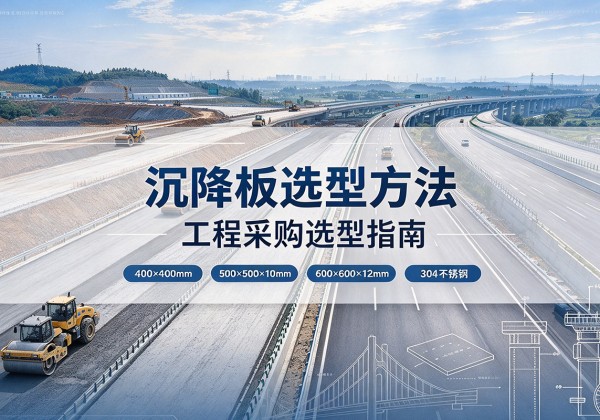 红古沉降板选择方法