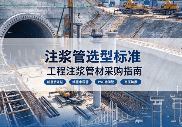 红古注浆管选型标准